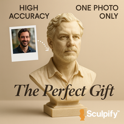 Sculpify™ Personalized Bust Sculpture