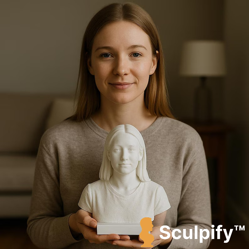Sculpify™ Personalized Bust Sculpture