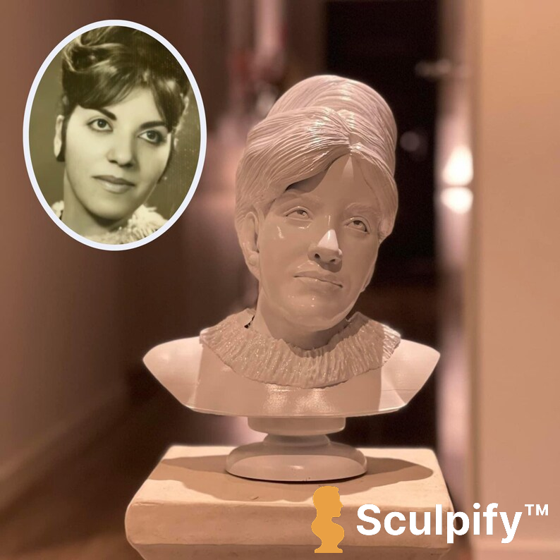 Sculpify™ Personalized Bust Sculpture