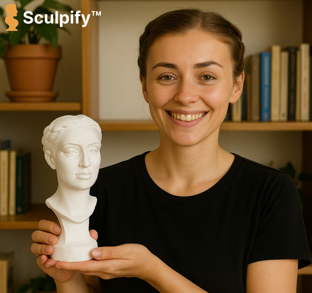Sculpify™ Personalized Bust Sculpture